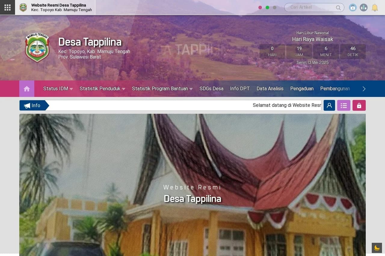Website Desa Tappilina